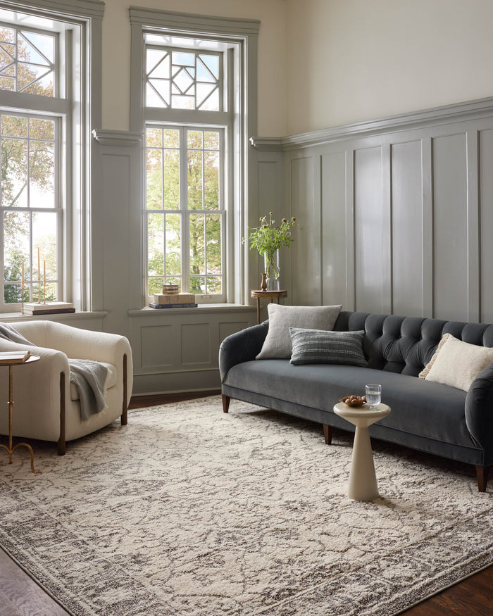 The Rug Corner Magnolia Home by Joanna Gaines x Loloi Gigi Ivory / Stone