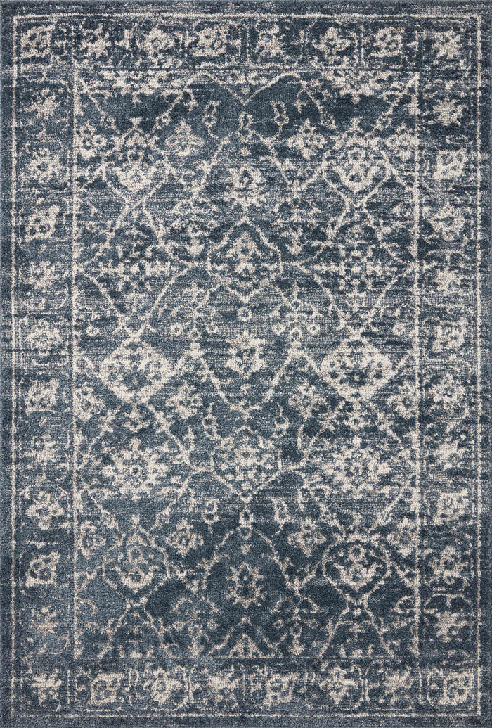 The Rug Corner Magnolia Home by Joanna Gaines x Loloi Gigi Navy / Stone