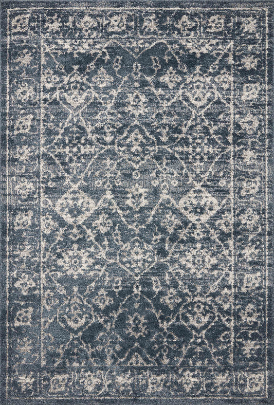 The Rug Corner Magnolia Home by Joanna Gaines x Loloi Gigi Navy / Stone