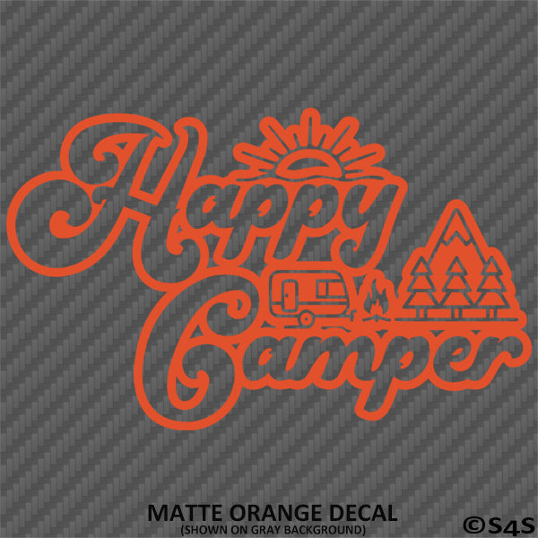 Matte Orange / 8"W x 5"H