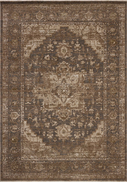 The Rug Corner Loloi II Haywood Charcoal / Mocha