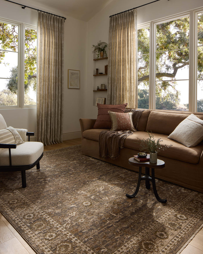 The Rug Corner Loloi II Haywood Pebble / Charcoal