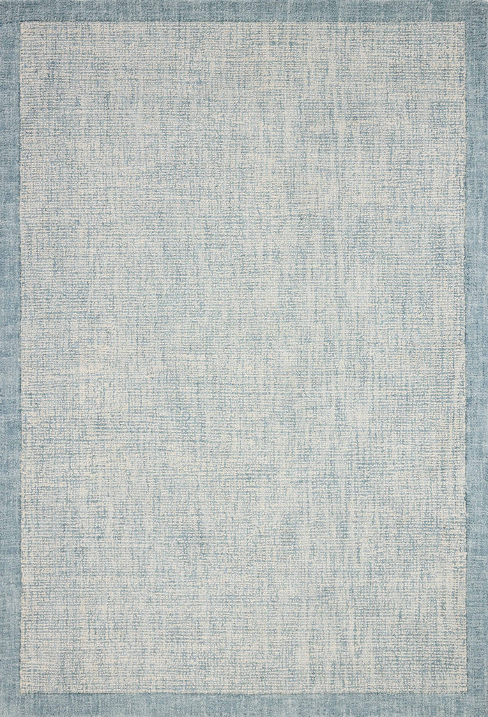 The Rug Corner Magnolia Home by Joanna Gaines x Loloi Henley Ivory / Blue