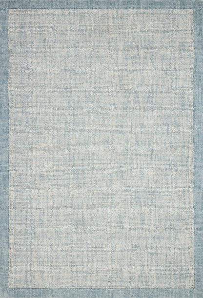 The Rug Corner Magnolia Home by Joanna Gaines x Loloi Henley Ivory / Blue