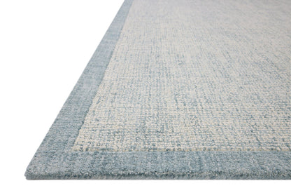The Rug Corner Magnolia Home by Joanna Gaines x Loloi Henley Ivory / Blue