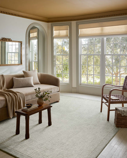 The Rug Corner Magnolia Home by Joanna Gaines x Loloi Henley Ivory / Spa