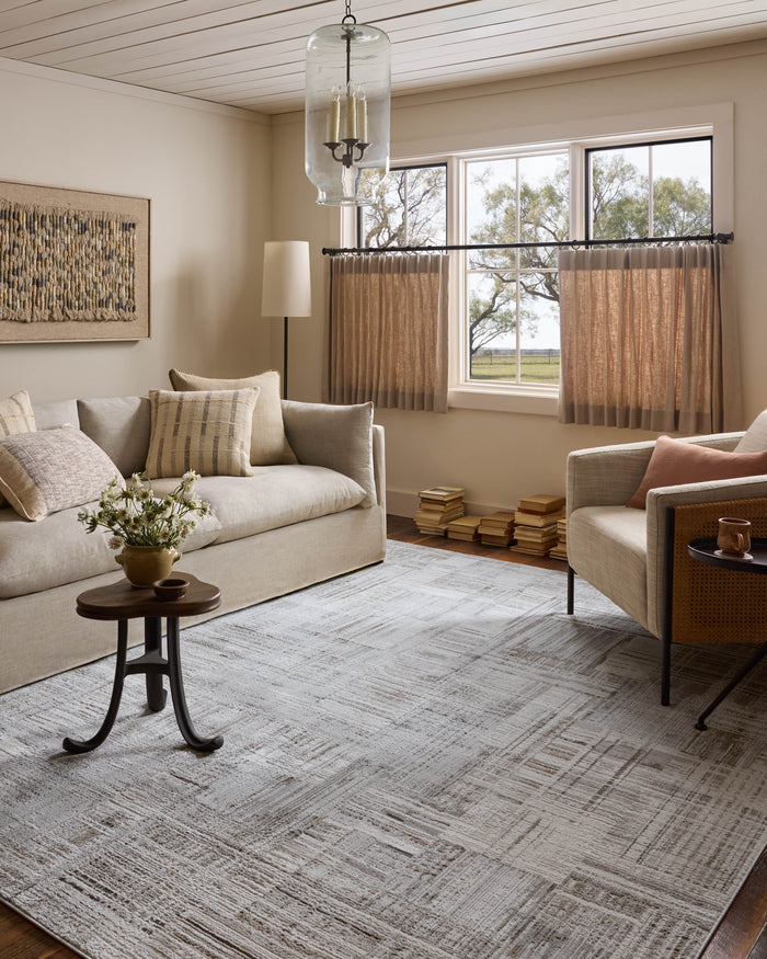 The Rug Corner Loloi II Hollis Pebble / Ivory