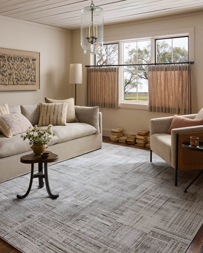 The Rug Corner Loloi II Hollis Pebble / Ivory