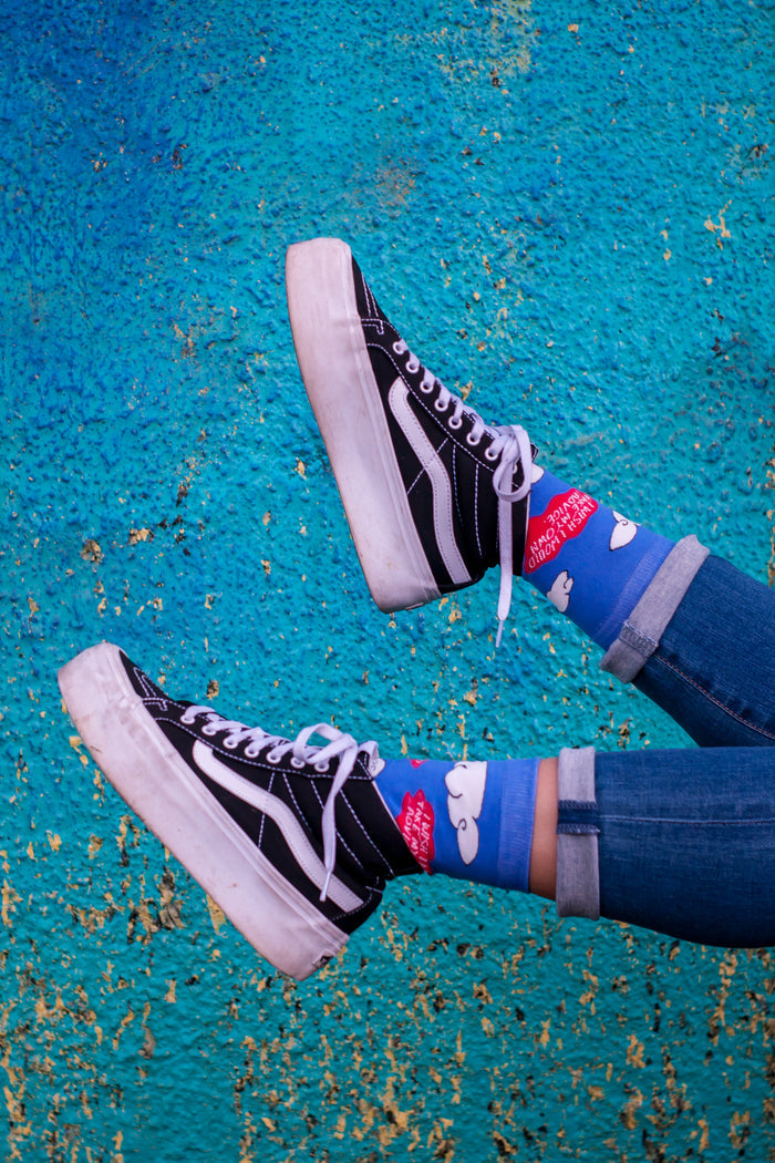 I wish I Would Take Own Advice Women's Socks