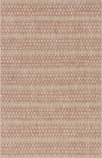 The Rug Corner Loloi Isle Beige / Rust