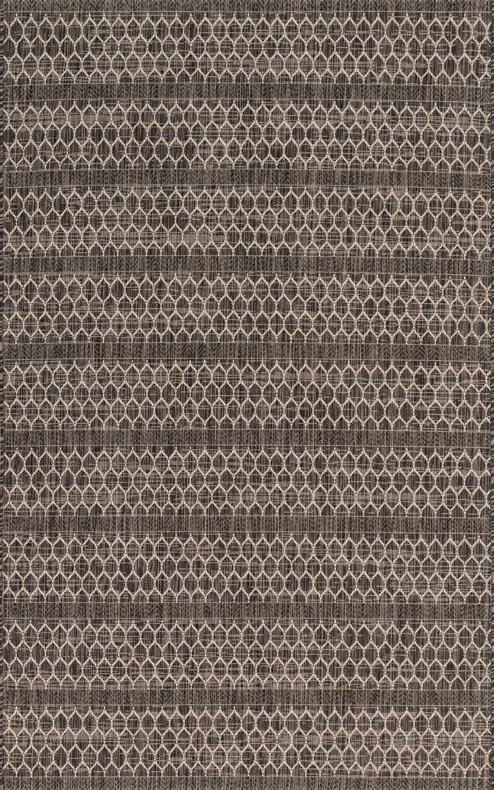 The Rug Corner Loloi Isle Black / Grey