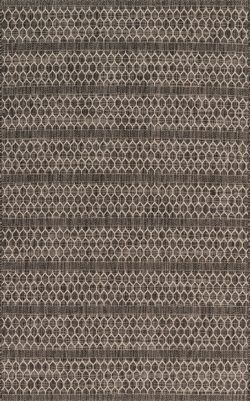 The Rug Corner Loloi Isle Black / Grey