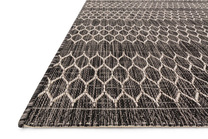 The Rug Corner Loloi Isle Black / Grey