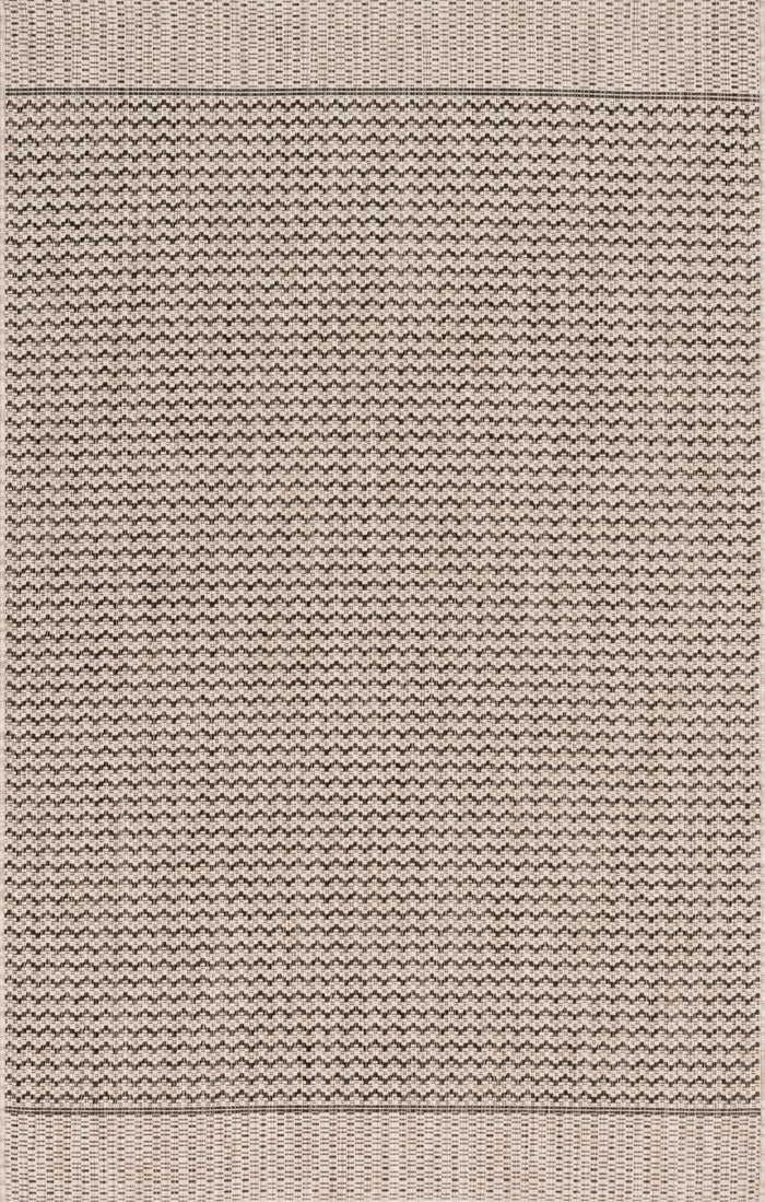 The Rug Corner Loloi Isle Grey / Black