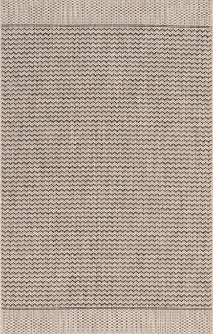 The Rug Corner Loloi Isle Grey / Black