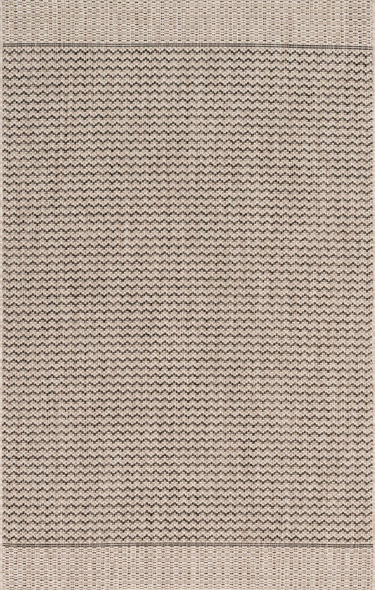The Rug Corner Loloi Isle Grey / Black