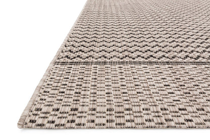The Rug Corner Loloi Isle Grey / Black