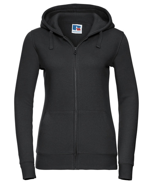 J266F Women'S Authentic Zipped Hooded Sweatshirt