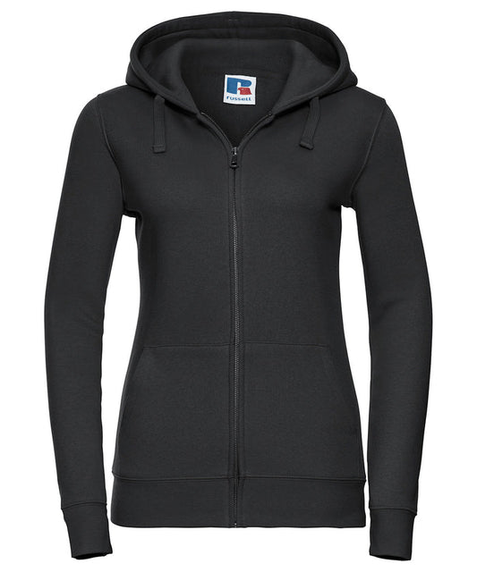 J266F Women'S Authentic Zipped Hooded Sweatshirt