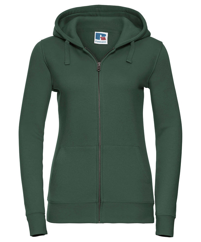 J266F Women'S Authentic Zipped Hooded Sweatshirt