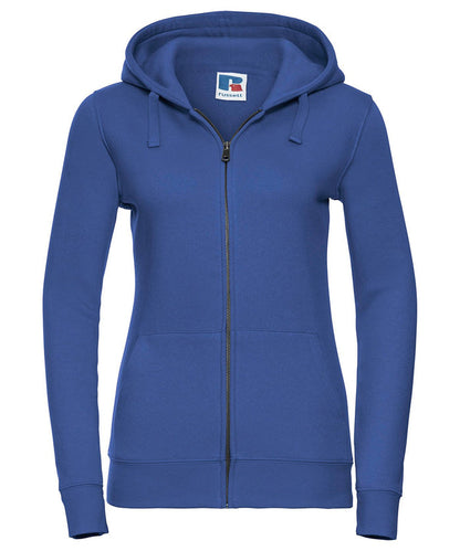 J266F Women'S Authentic Zipped Hooded Sweatshirt