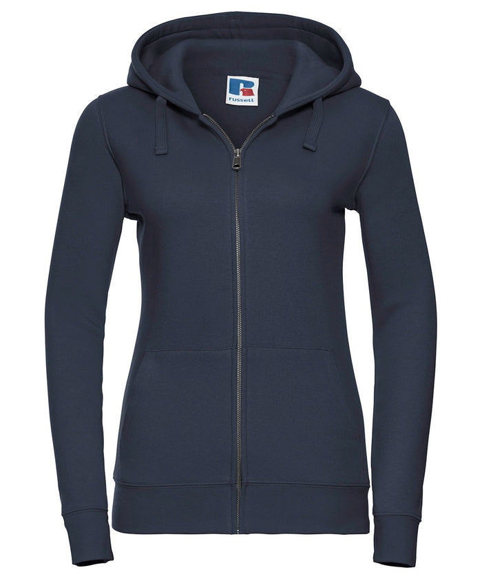 J266F Women'S Authentic Zipped Hooded Sweatshirt