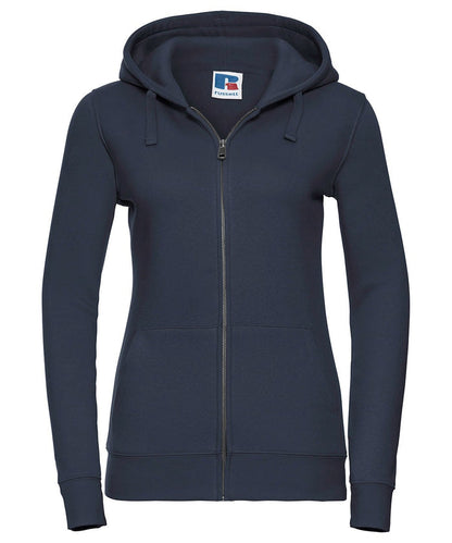 J266F Women'S Authentic Zipped Hooded Sweatshirt