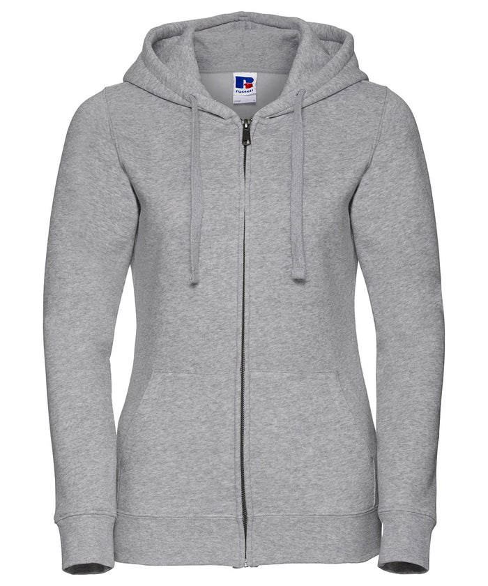 J266F Women'S Authentic Zipped Hooded Sweatshirt