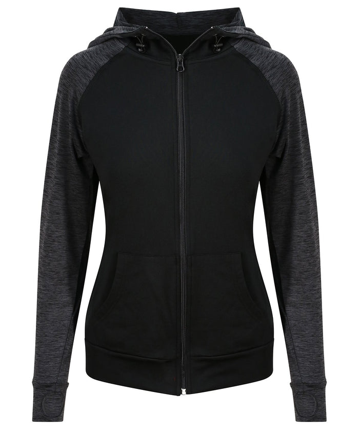 JC058 Women'S Cool Contrast Zoodie