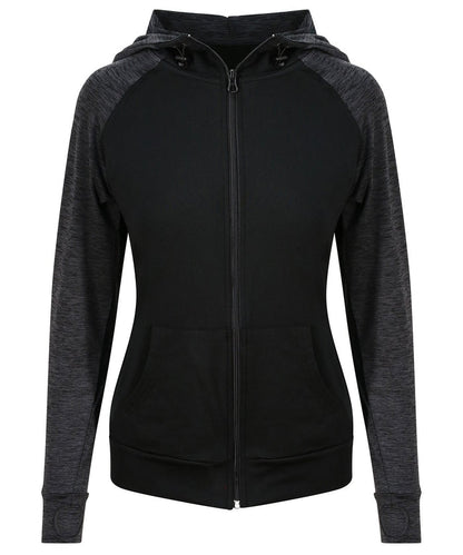 JC058 Women'S Cool Contrast Zoodie