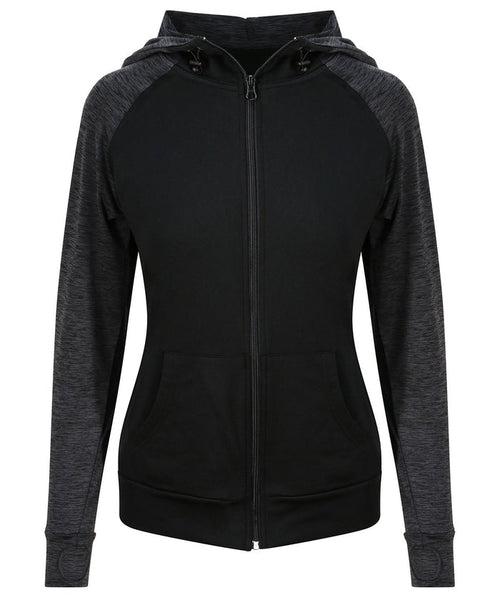 JC058 Women'S Cool Contrast Zoodie