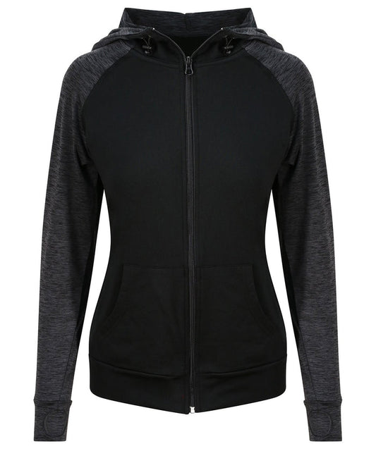 JC058 Women'S Cool Contrast Zoodie