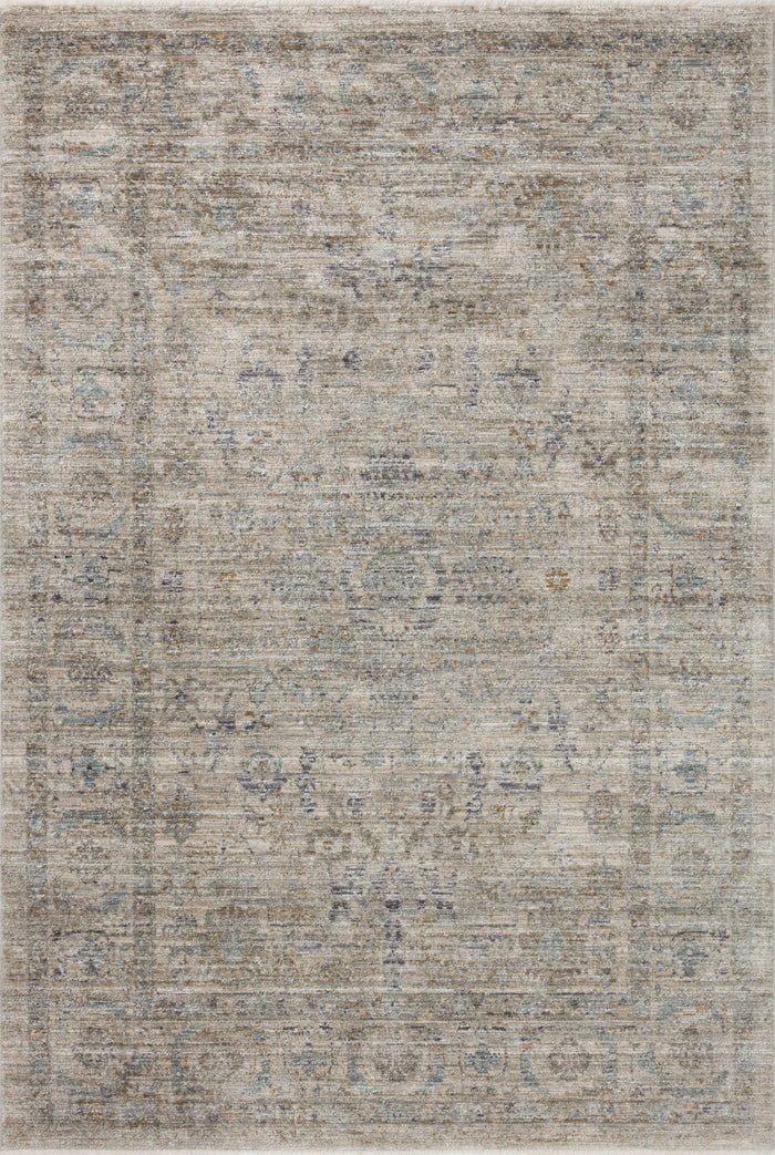 The Rug Corner Jean Stoffer x Loloi Katherine Beige / Mist