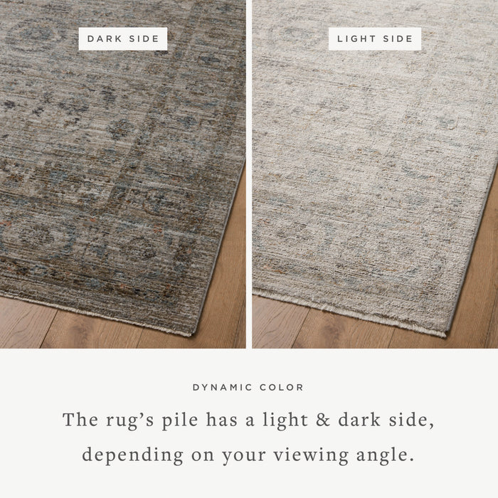 The Rug Corner Jean Stoffer x Loloi Katherine Beige / Mist