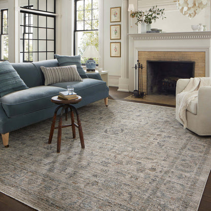 The Rug Corner Jean Stoffer x Loloi Katherine Beige / Mist