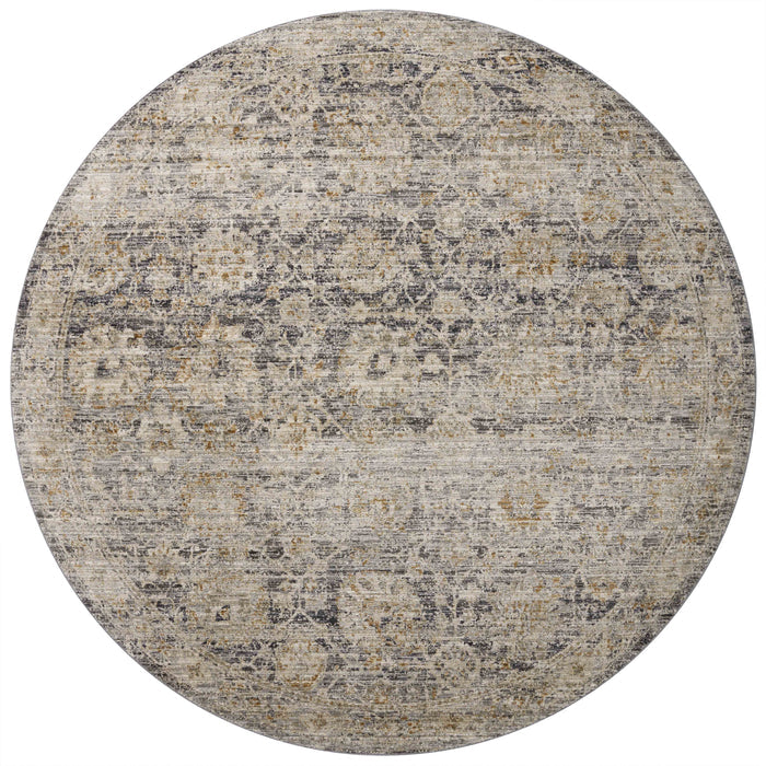 The Rug Corner Jean Stoffer x Loloi Katherine Charcoal / Gold