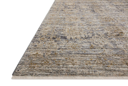 The Rug Corner Jean Stoffer x Loloi Katherine Charcoal / Gold
