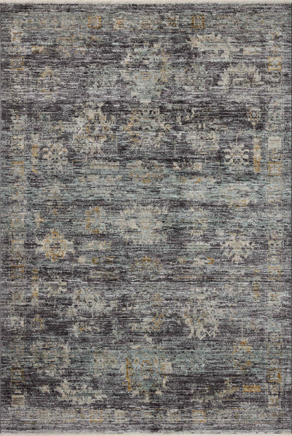 The Rug Corner Jean Stoffer x Loloi Jean Stoffer - Katherine Ink / Jade Area Rug
