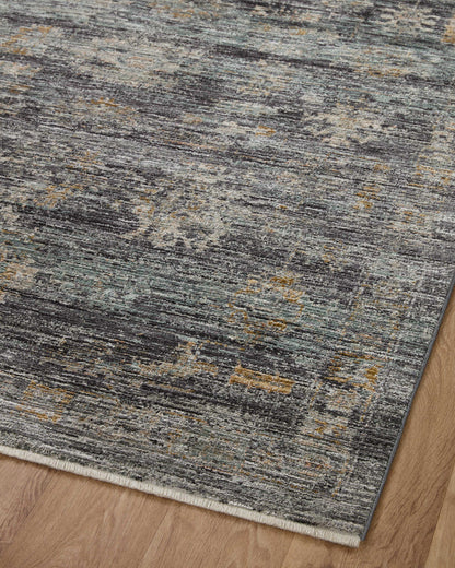 The Rug Corner Jean Stoffer x Loloi Jean Stoffer - Katherine Ink / Jade Area Rug