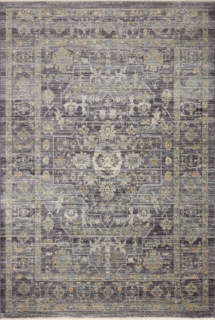 The Rug Corner Jean Stoffer x Loloi Jean Stoffer - Katherine Midnight  / Tobacco Area Rug