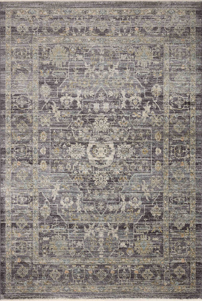 The Rug Corner Jean Stoffer x Loloi Jean Stoffer - Katherine Midnight  / Tobacco Area Rug