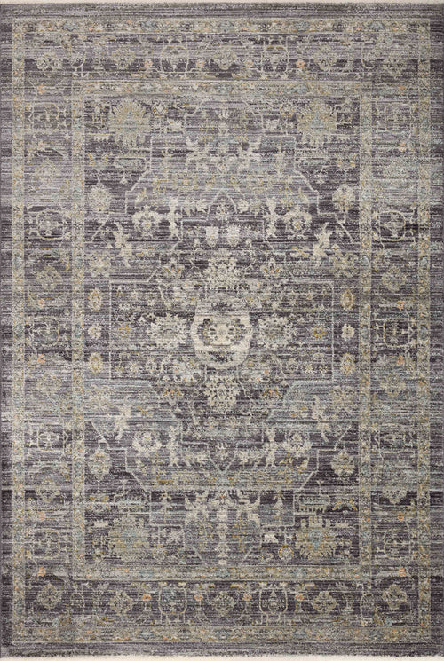 The Rug Corner Jean Stoffer x Loloi Jean Stoffer - Katherine Midnight  / Tobacco Area Rug