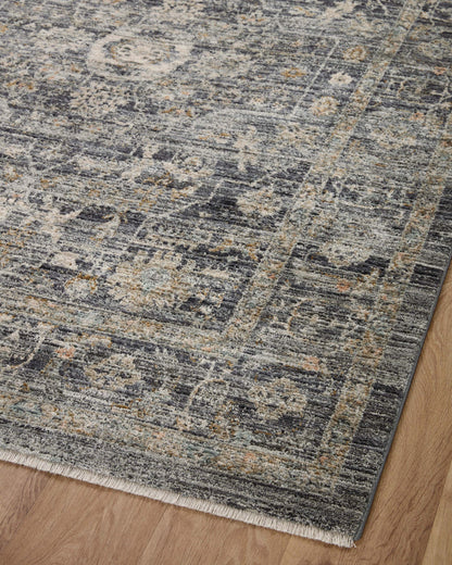 The Rug Corner Jean Stoffer x Loloi Jean Stoffer - Katherine Midnight  / Tobacco Area Rug