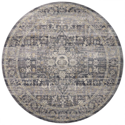 The Rug Corner Jean Stoffer x Loloi Jean Stoffer - Katherine Midnight  / Tobacco Area Rug