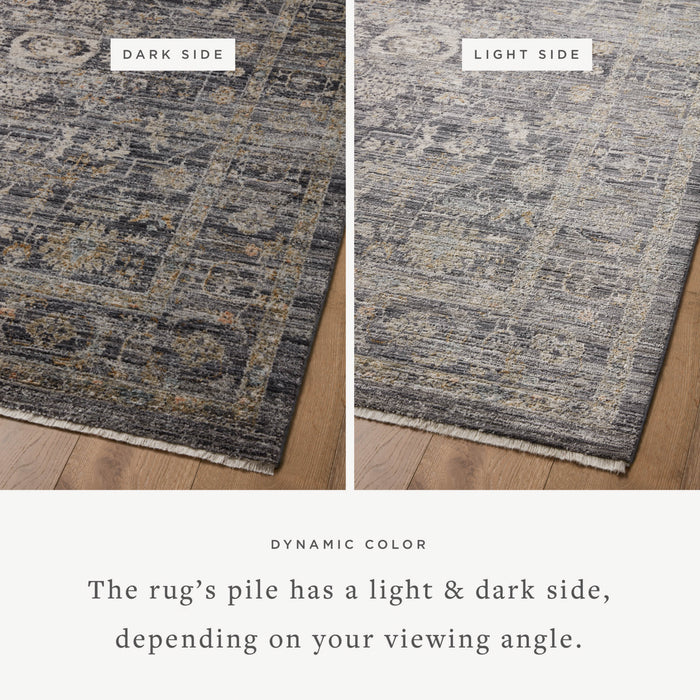 The Rug Corner Jean Stoffer x Loloi Jean Stoffer - Katherine Midnight  / Tobacco Area Rug