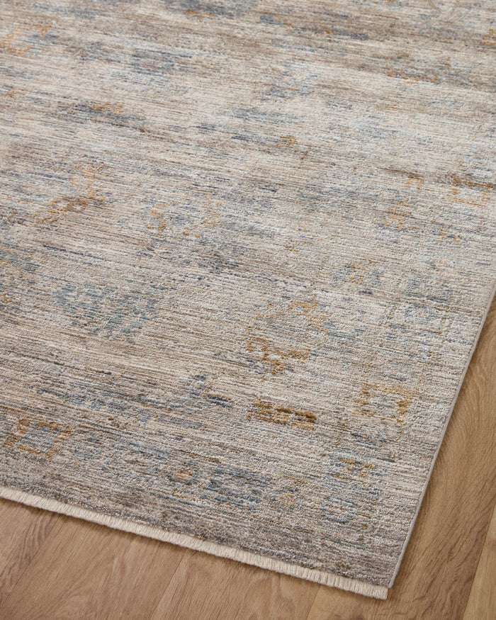 The Rug Corner Jean Stoffer x Loloi Jean Stoffer - Katherine Pebble / Ocean Area Rug