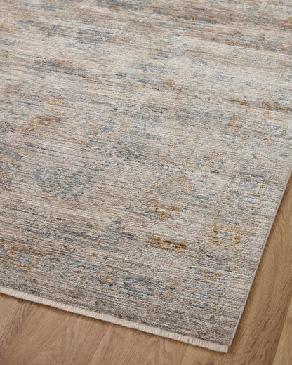 The Rug Corner Jean Stoffer x Loloi Jean Stoffer - Katherine Pebble / Ocean Area Rug