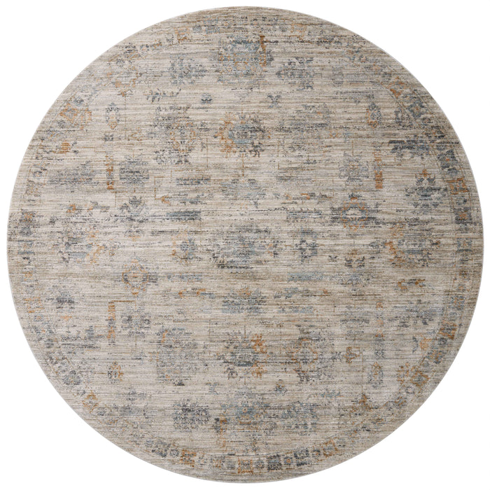 The Rug Corner Jean Stoffer x Loloi Jean Stoffer - Katherine Pebble / Ocean Area Rug