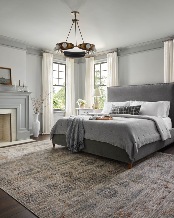 The Rug Corner Jean Stoffer x Loloi Jean Stoffer - Katherine Pebble / Ocean Area Rug