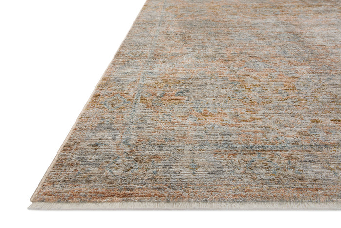 The Rug Corner Jean Stoffer x Loloi Jean Stoffer - Katherine Terracotta / Smoke Area Rug